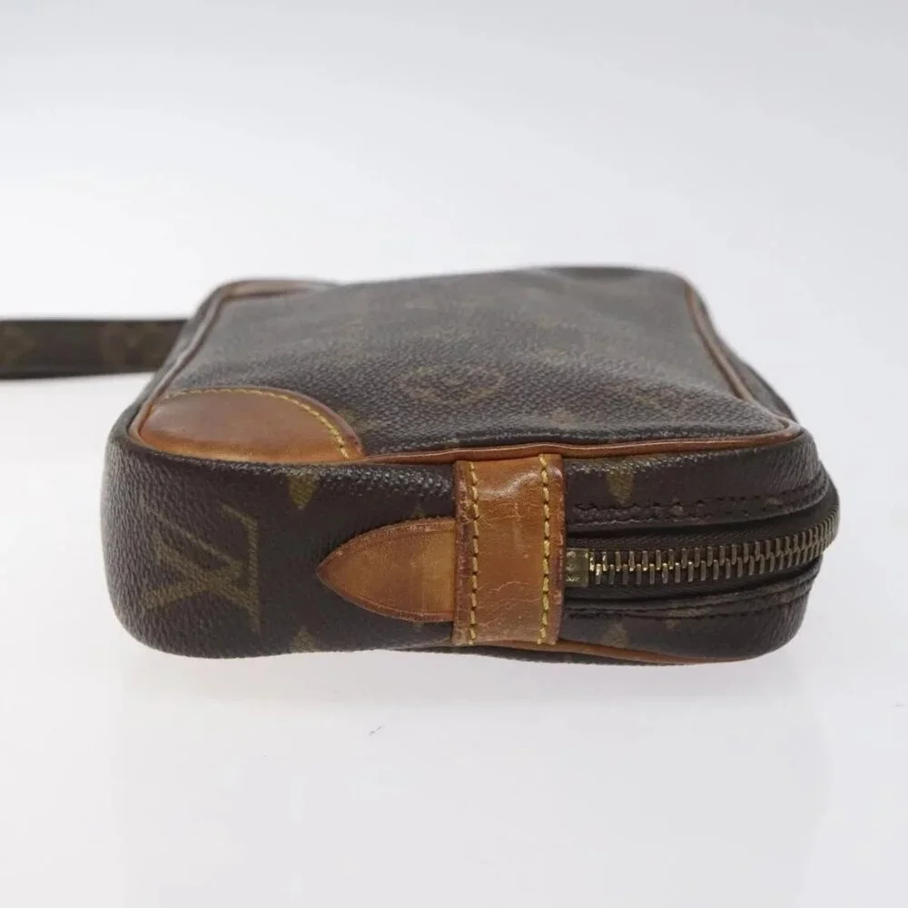 LOUIS VUITTON Monogram Marly Dragonne PM Clutch Bag M51827 LV Auth th6219 - Picture 6 of 16